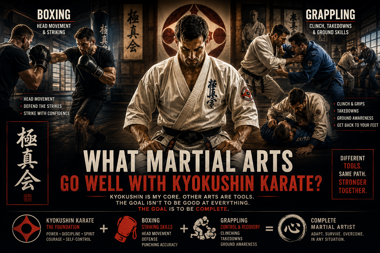 What martial arts go well with Kyokushin Karate?