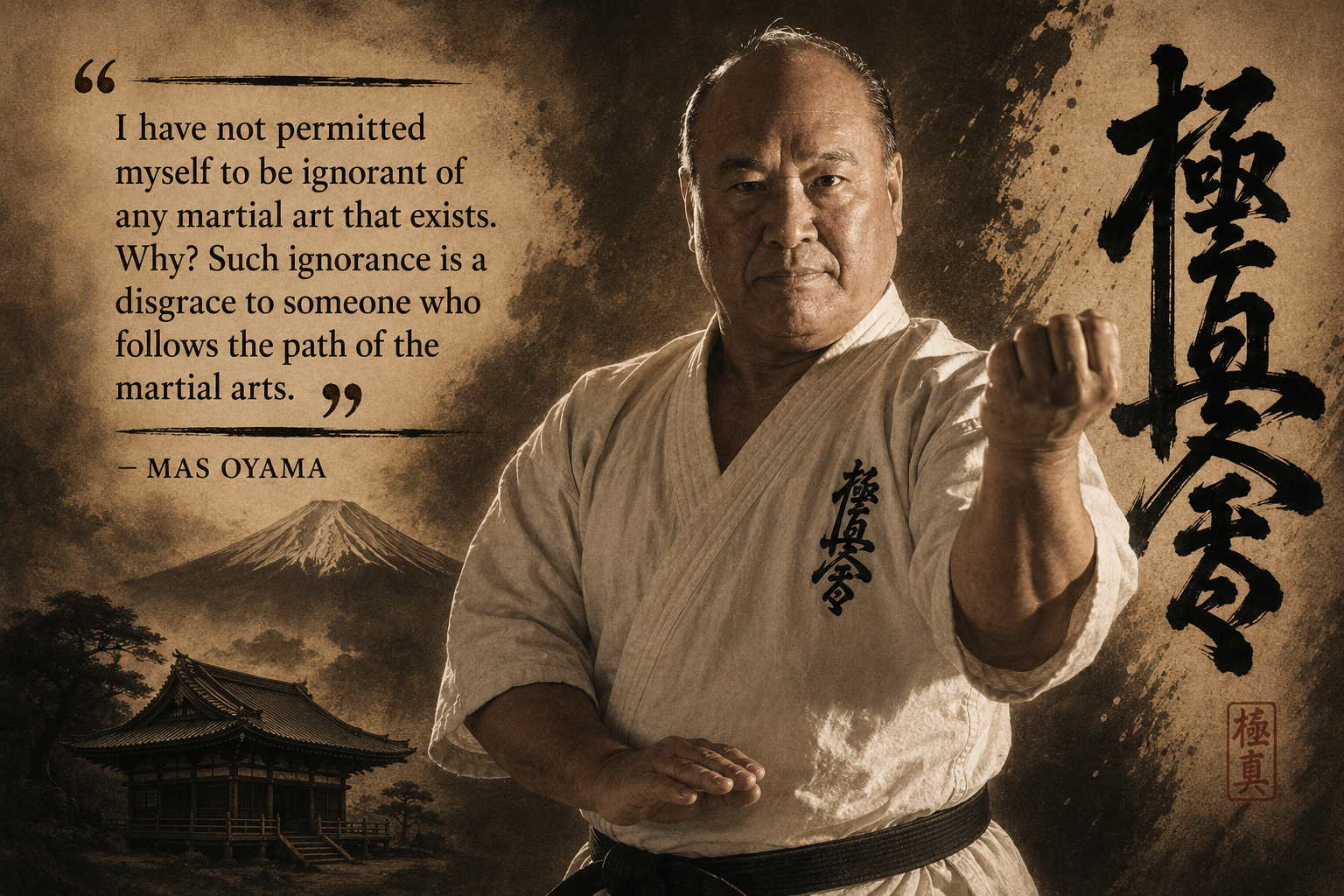 Mas Oyama : Have We Forgotten his example?